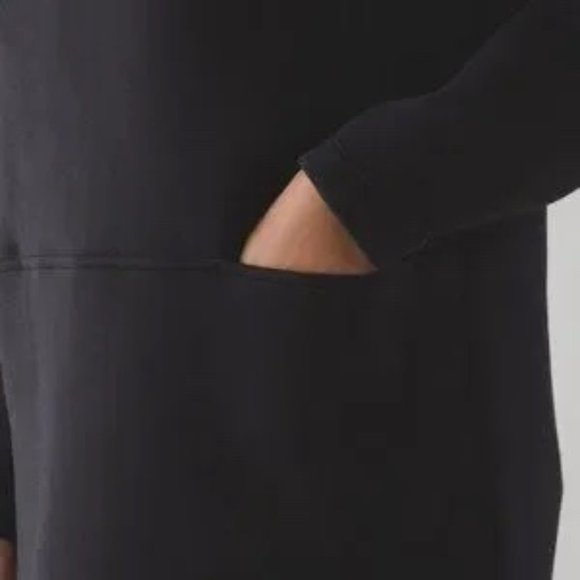 Lululemon City Bound Dress two front pocket Sweater Dress Size 6 - Picture 5 of 9